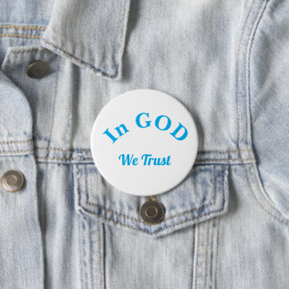 Rejoicing in the LORD, blue Button