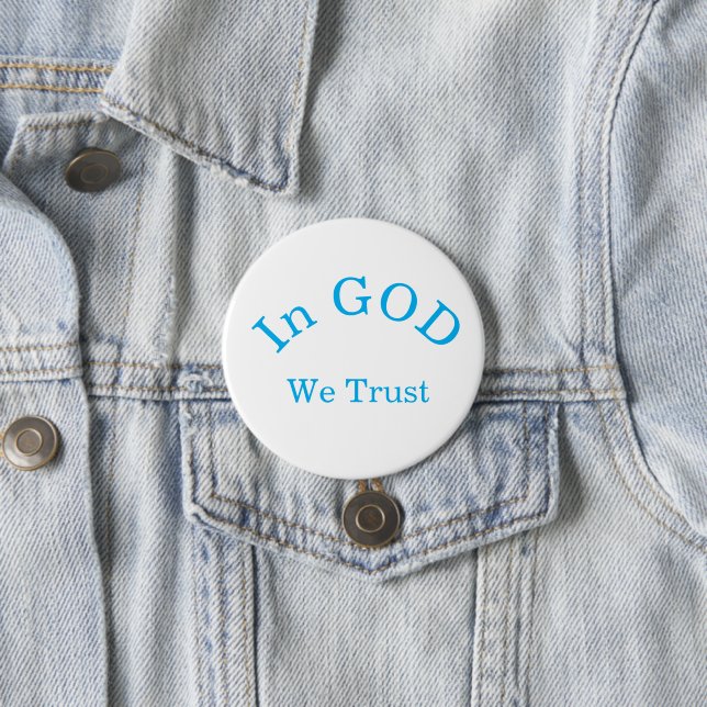 Rejoicing  in the LORD, blue Button (In Situ)