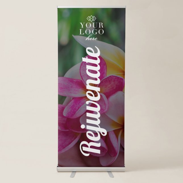 Rejuvenate Spa and Beauty Small Business Retractable Banner (Front)