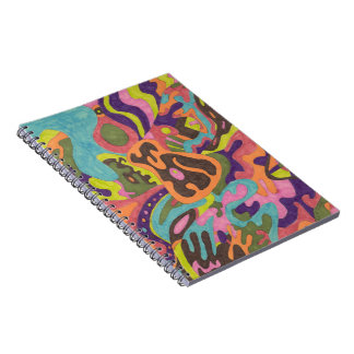 "Relase" Abstract Art Notebook