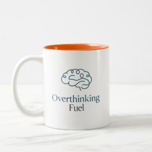 Relatable Aesthetic Mental Health Humor Coffee Mug