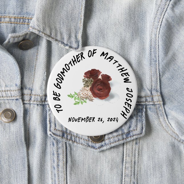 Relation-to-Be Boutoniere Button (In Situ)
