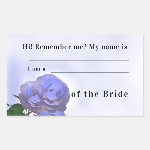 Relation to Bride Wedding Sticker