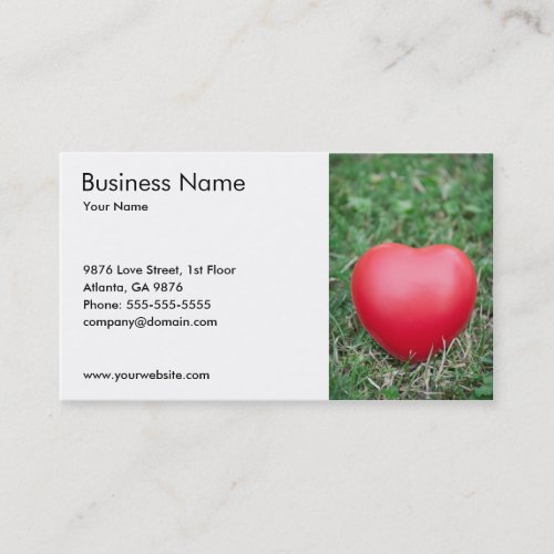 Relationship Consultant Business Card Template