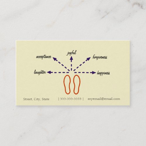Relationship Counselor Business Card