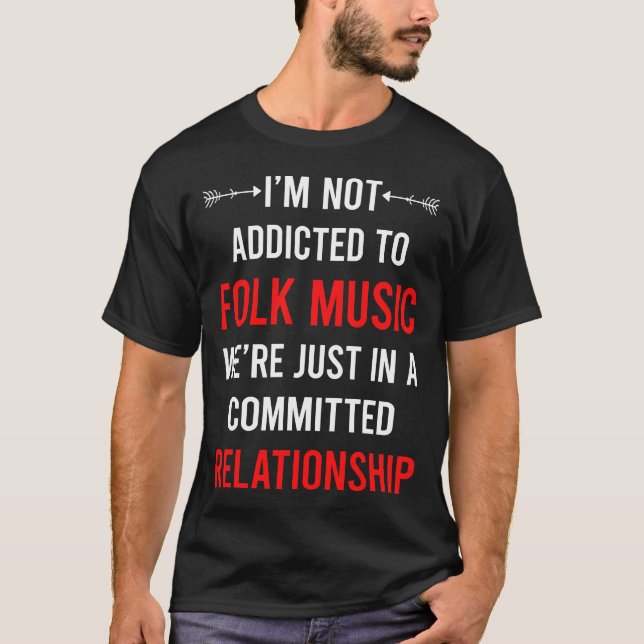 Relationship Folk Music T-Shirt (Front)