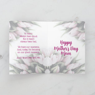 Relationship Has Evolved - Mother's Day Letterpress Thank You Card