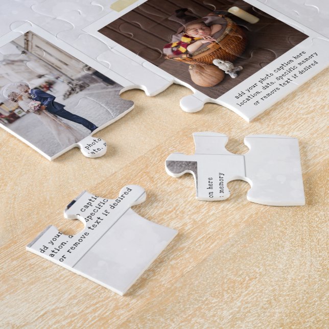 Relationship Story Timeline Cute Personalized Jigsaw Puzzle Zazzle