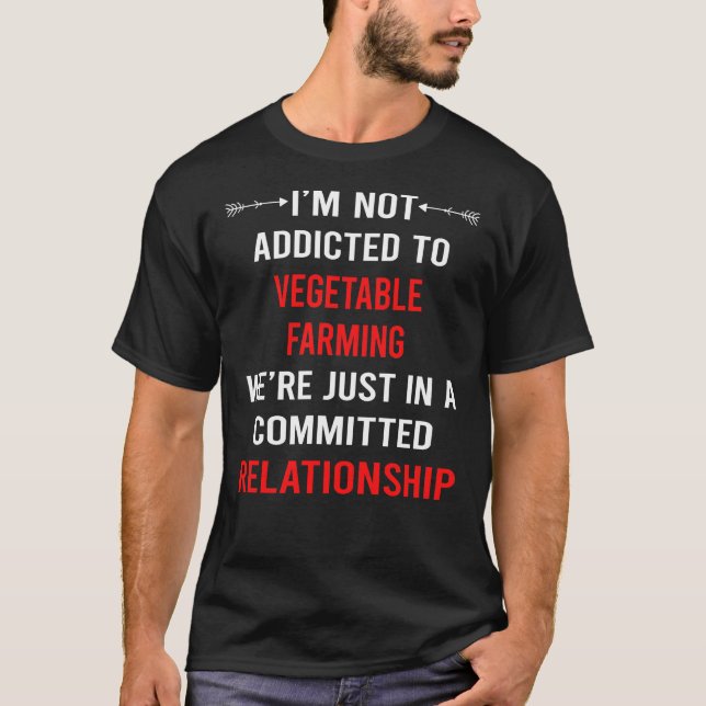 Relationship Vegetable Farming T-Shirt (Front)