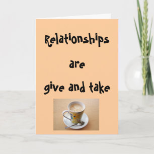 Relationships Holiday Card