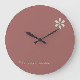 Relative Time Asterisk clock template