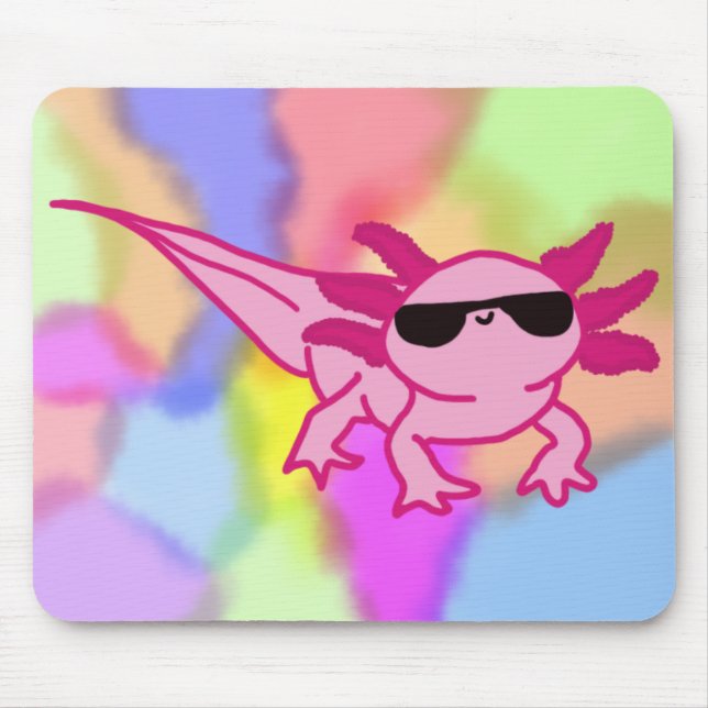 Relax(alotyl) axelotyl mousemat mouse pad (Front)