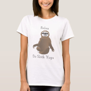 Relax and Do Sloth Yoga T-Shirt