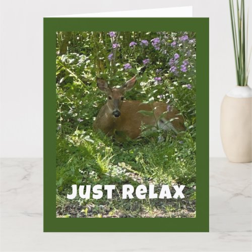 RELAX AND ENJOY__ HAPPY BIRTHDAY TO YOU CARD