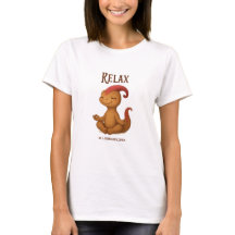 Relax – Be a Parasaurolophus Dino Shirt