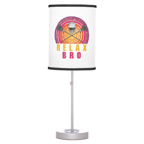 Relax Bro Lacrosse Table Lamp