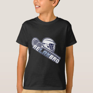 Relax Bro Lax Stick Lacrosse Player  T-Shirt