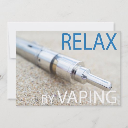 Relax by vaping (Front)