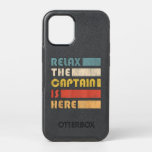 Relax Captain, Skipper and Boat Captain OtterBox Symmetry iPhone 12 Mini Case