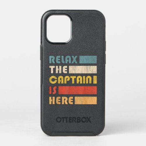 Relax Captain Skipper and Boat Captain OtterBox Symmetry iPhone 12 Mini Case