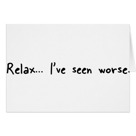 Relax Cards (Front Horizontal)