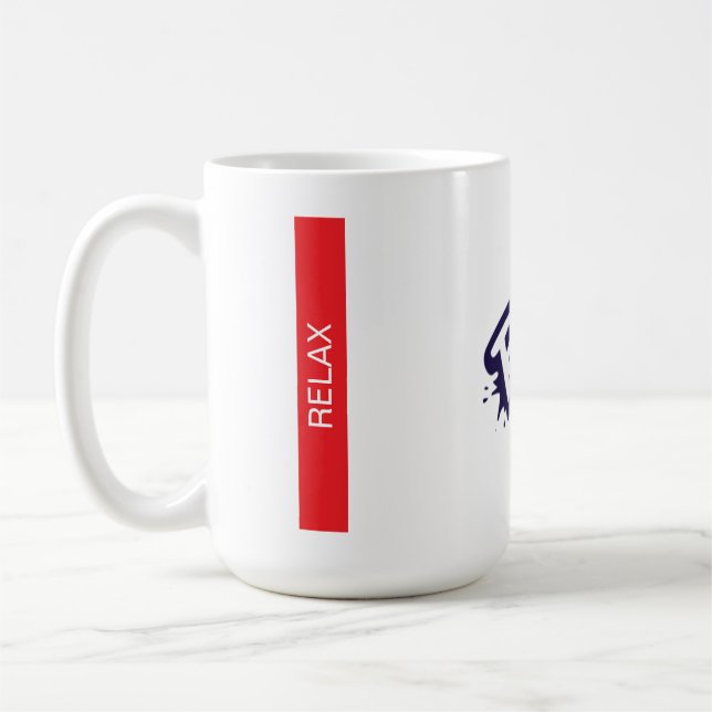 Relax Classic Mug, 11 oz Coffee Mug (Left)