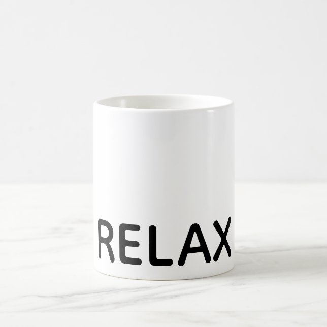 Relax Coffee Mug (Center)