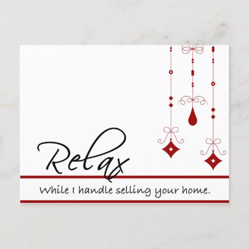 RELAX Customized Real Estate postcard