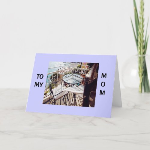RELAX ENJOY IT IS MOTHERS DAY MOM CARD