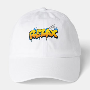 Relax Graffiti Street Art - Shaka Hang Loose Hand Hat