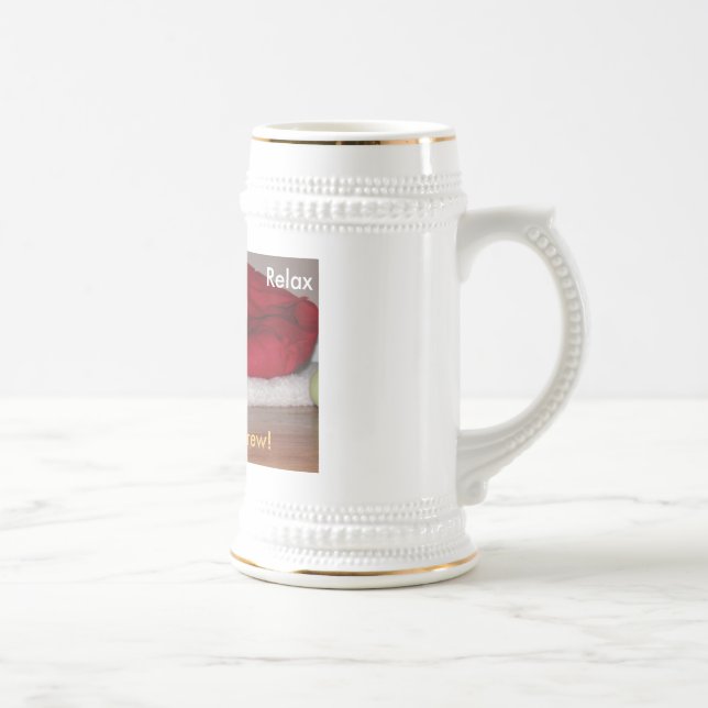 Relax, Have a brew! Beer Stein (Right)