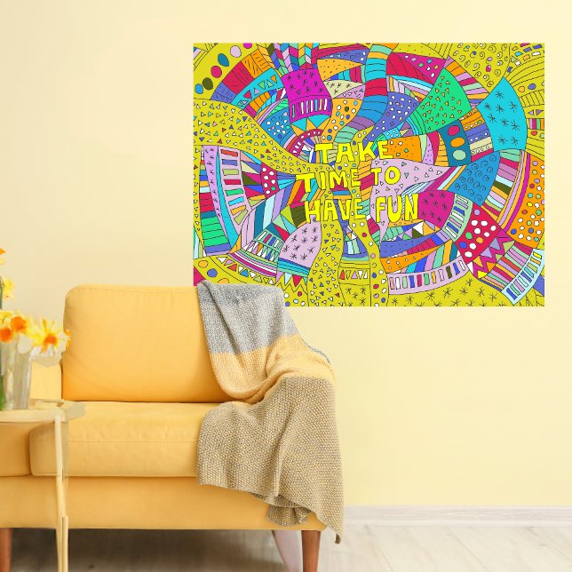 Relax have fun Chill Out Sayings Poster (Creator Uploaded)