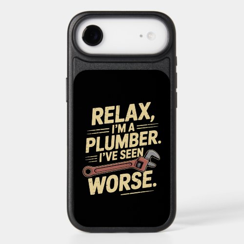 RElax I'm A Plumber - Plumber Funny  iPhone 17 Air Case