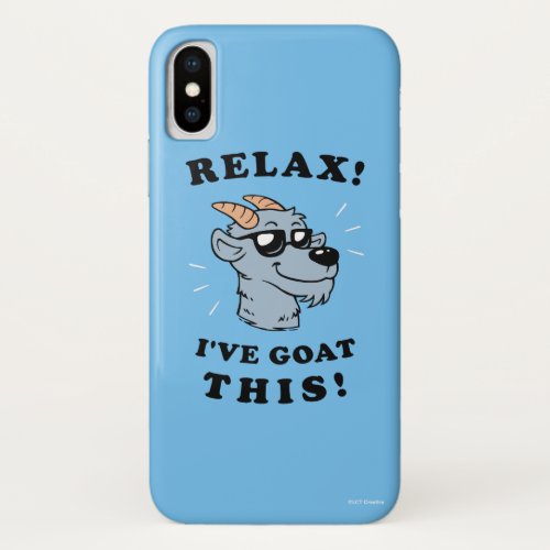 Relax Ive Goat This iPhone X Case