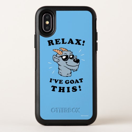 Relax Ive Goat This OtterBox Symmetry iPhone X Case