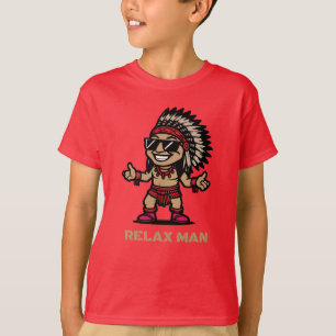 relax man cartoon  T-Shirt