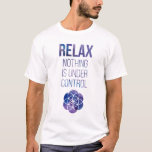 Relax Mindfulness Buddha Quote T-shirt at Zazzle