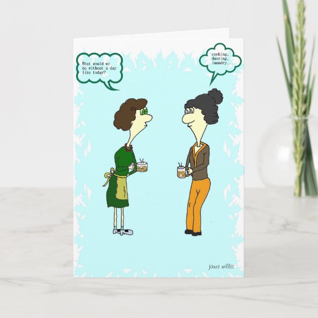 Relax Mother's Day Card (Front)