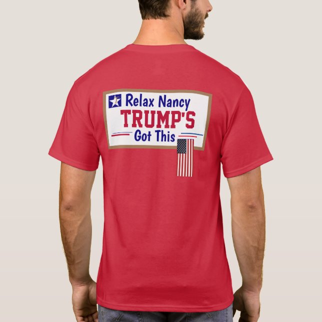 Relax Nancy MAGA T-Shirt (Back)