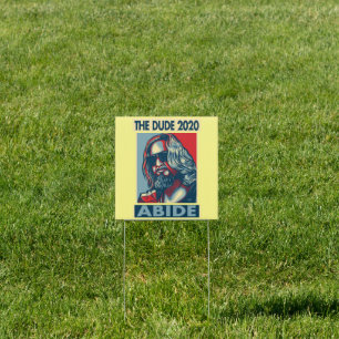 Relax Non-Political American Presidential Election Sign