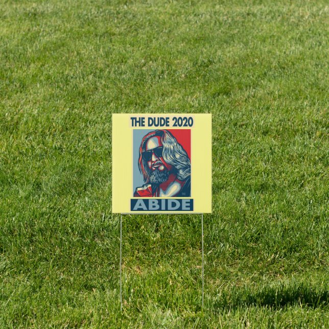 Relax Non-Political American Presidential Election Sign (Insitu)