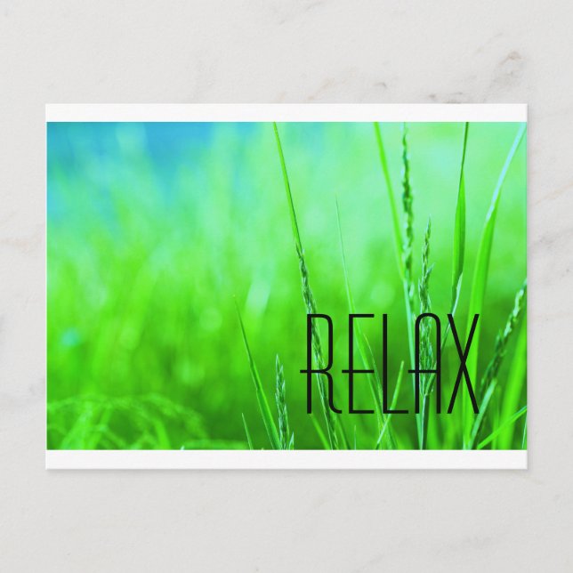 Relax Postcard (Front)