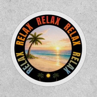 Relax Relax Relax Sunset Beach Patch