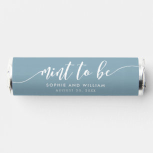 Relax Script Mint to Be Editable Color Wedding