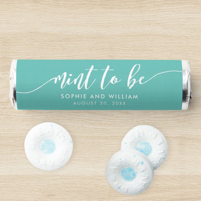 Relax Script Mint to Be Editable Color Wedding (Creator Uploaded)