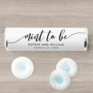 Relax Script Mint to Be Wedding