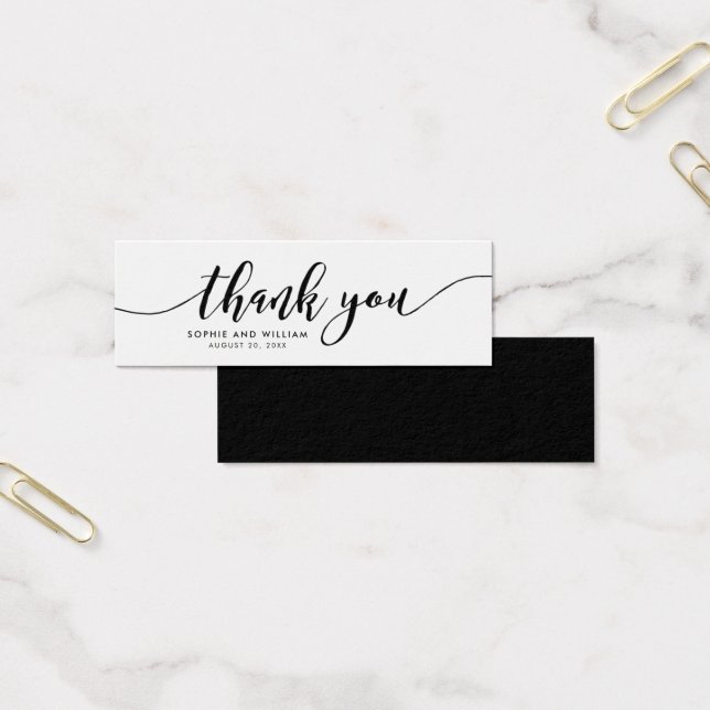 Relax Script Wedding Thank You (Office)