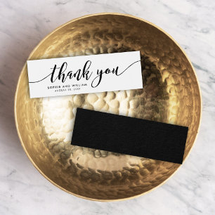 Relax Script Wedding Thank You