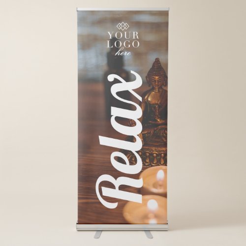 Relax Spa and Beauty Small Business Retractable Banner