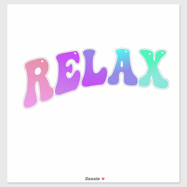 Relax Sticker (Sheet)